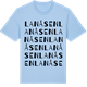 Blue Soul t-shirt med Lanåsen ordlek t-shirt