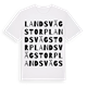 Landsvägstorp ordlek t-shirt