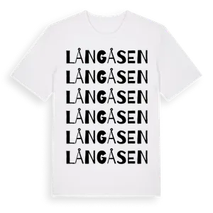 Långåsen ordlek t-shirt – ekologisk bomull t-shirt från Pinshirt