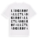 Långbrofallet ordlek t-shirt