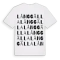 Långgälla ordlek t-shirt