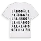 Långgälla ordlek t-shirt