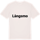 Vintage White t-shirt med Långsmo fetstil t-shirt