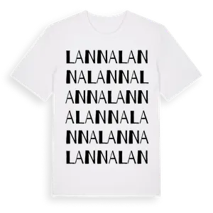 Lanna ordlek t-shirt – ekologisk bomull t-shirt från Pinshirt