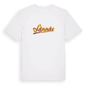 Lännäs baseball t-shirt – ekologisk bomull t-shirt från Pinshirt