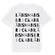 Länsmansbrickan ordlek t-shirt