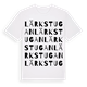 Lärkstugan ordlek t-shirt