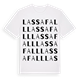 Lassafall ordlek t-shirt