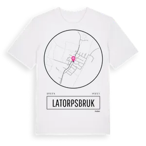 Latorpsbruk t-shirt – ekologisk bomull t-shirt från Pinshirt
