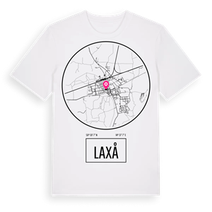Laxå t-shirt – ekologisk bomull t-shirt från Pinshirt