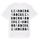 Leandergården ordlek t-shirt