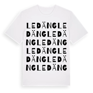 Ledäng ordlek t-shirt – ekologisk bomull t-shirt från Pinshirt