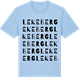 Blue Soul t-shirt med Lekeberg ordlek t-shirt