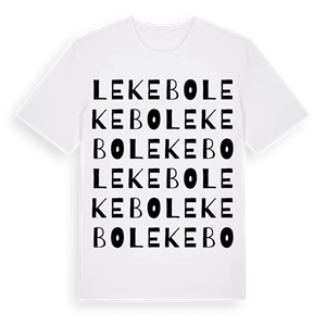 Lekebo ordlek t-shirt – ekologisk bomull t-shirt från Pinshirt