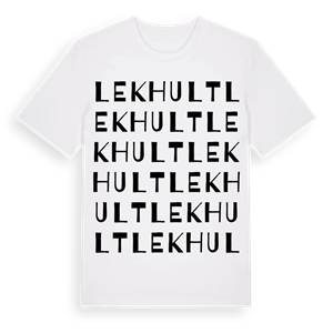 Lekhult ordlek t-shirt – ekologisk bomull t-shirt från Pinshirt