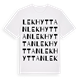 Lekhyttan ordlek t-shirt