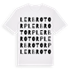 Lerbrotorp ordlek t-shirt
