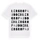 Lergropaudden ordlek t-shirt