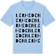 Blue Soul t-shirt med Lerheden ordlek t-shirt