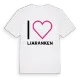 Jag älskar Liaranken t-shirt stort tryck