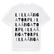 Lilla Ängatorp ordlek t-shirt