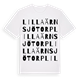 Lilla Ärnsjötorp ordlek t-shirt