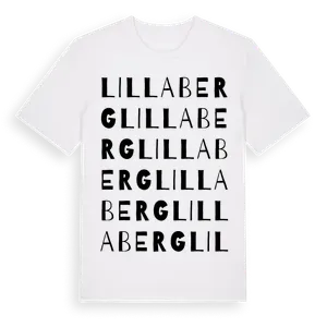 Lilla Berg ordlek t-shirt – ekologisk bomull t-shirt från Pinshirt