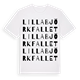 Lilla Björkfallet ordlek t-shirt