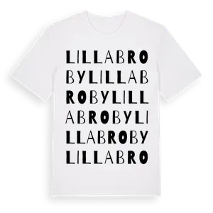 Lilla Broby ordlek t-shirt – ekologisk bomull t-shirt från Pinshirt