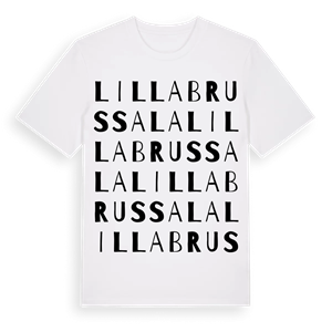Lilla Brussala ordlek t-shirt – ekologisk bomull t-shirt från Pinshirt