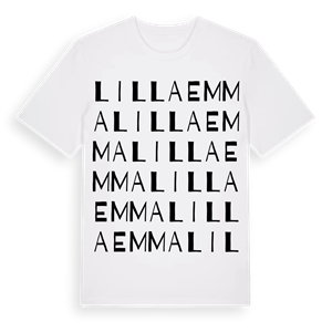 Lilla Emma ordlek t-shirt – ekologisk bomull t-shirt från Pinshirt