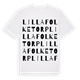 Lilla Folketorp ordlek t-shirt