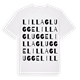 Lilla Glugge ordlek t-shirt