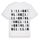 Lilla Grävlinge ordlek t-shirt