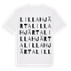 Lilla Hjärta ordlek t-shirt