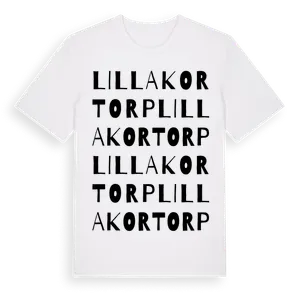 Lilla Kortorp ordlek t-shirt – ekologisk bomull t-shirt från Pinshirt