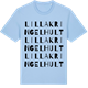 Blue Soul t-shirt med Lilla Kringelhult ordlek t-shirt