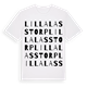 Lilla Lasstorp ordlek t-shirt