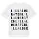 Lilla Lobråten ordlek t-shirt