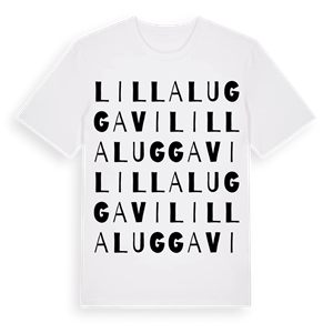Lilla Luggavi ordlek t-shirt – ekologisk bomull t-shirt från Pinshirt
