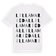 Lilla Mariedal ordlek t-shirt