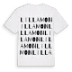 Lilla Mon ordlek t-shirt