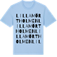 Blue Soul t-shirt med Lilla Mörtholmen ordlek t-shirt