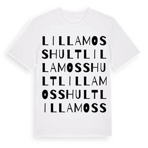 Lilla Mosshult ordlek t-shirt – ekologisk bomull t-shirt från Pinshirt