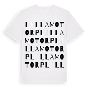 Lilla Motorp ordlek t-shirt – ekologisk bomull t-shirt från Pinshirt