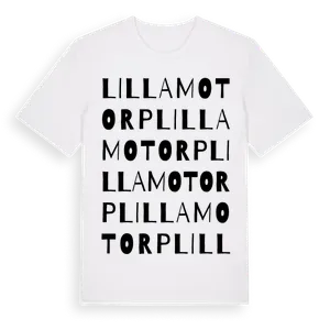 Lilla Motorp ordlek t-shirt – ekologisk bomull t-shirt från Pinshirt
