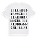 Lilla Ruddammen ordlek t-shirt