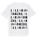 Lilla Rumängen ordlek t-shirt