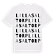 Lilla Saltorp ordlek t-shirt