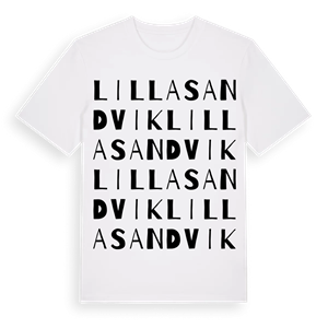 Lilla Sandvik ordlek t-shirt – ekologisk bomull t-shirt från Pinshirt